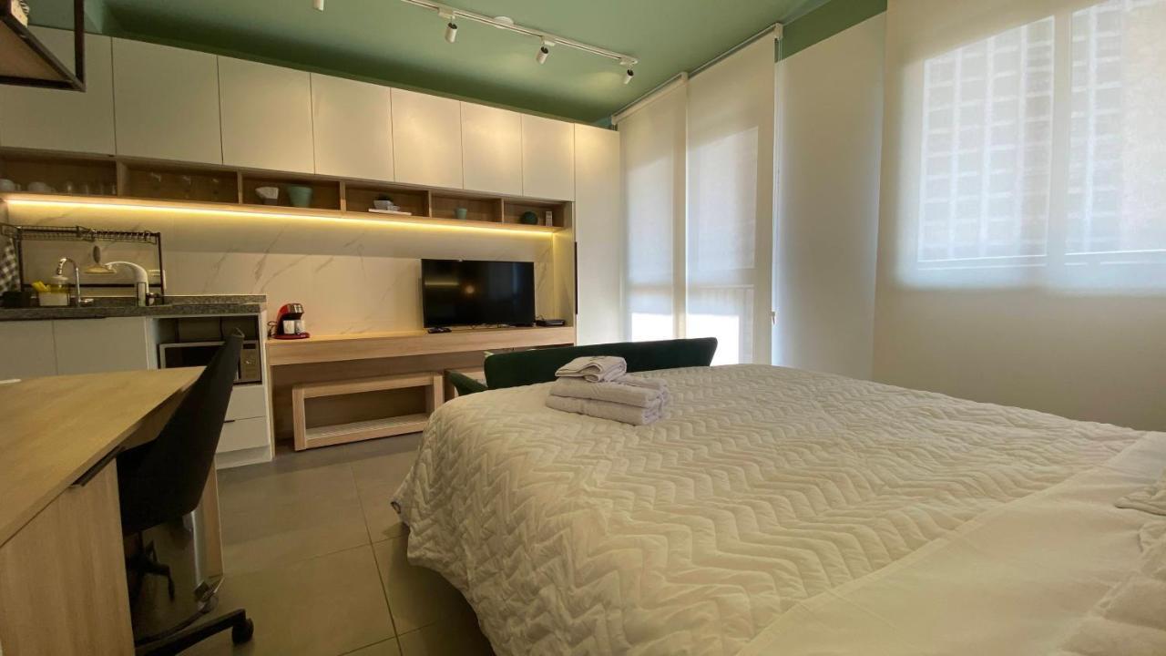 Apartamento Para Renovar As Energias - Cama Queen Sao Paulo Bagian luar foto
