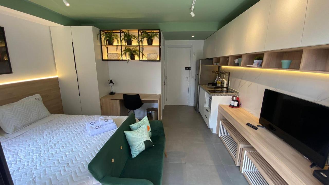 Apartamento Para Renovar As Energias - Cama Queen Sao Paulo Bagian luar foto