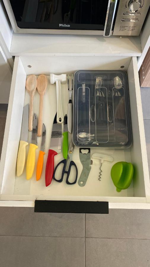 Apartamento Para Renovar As Energias - Cama Queen Sao Paulo Bagian luar foto