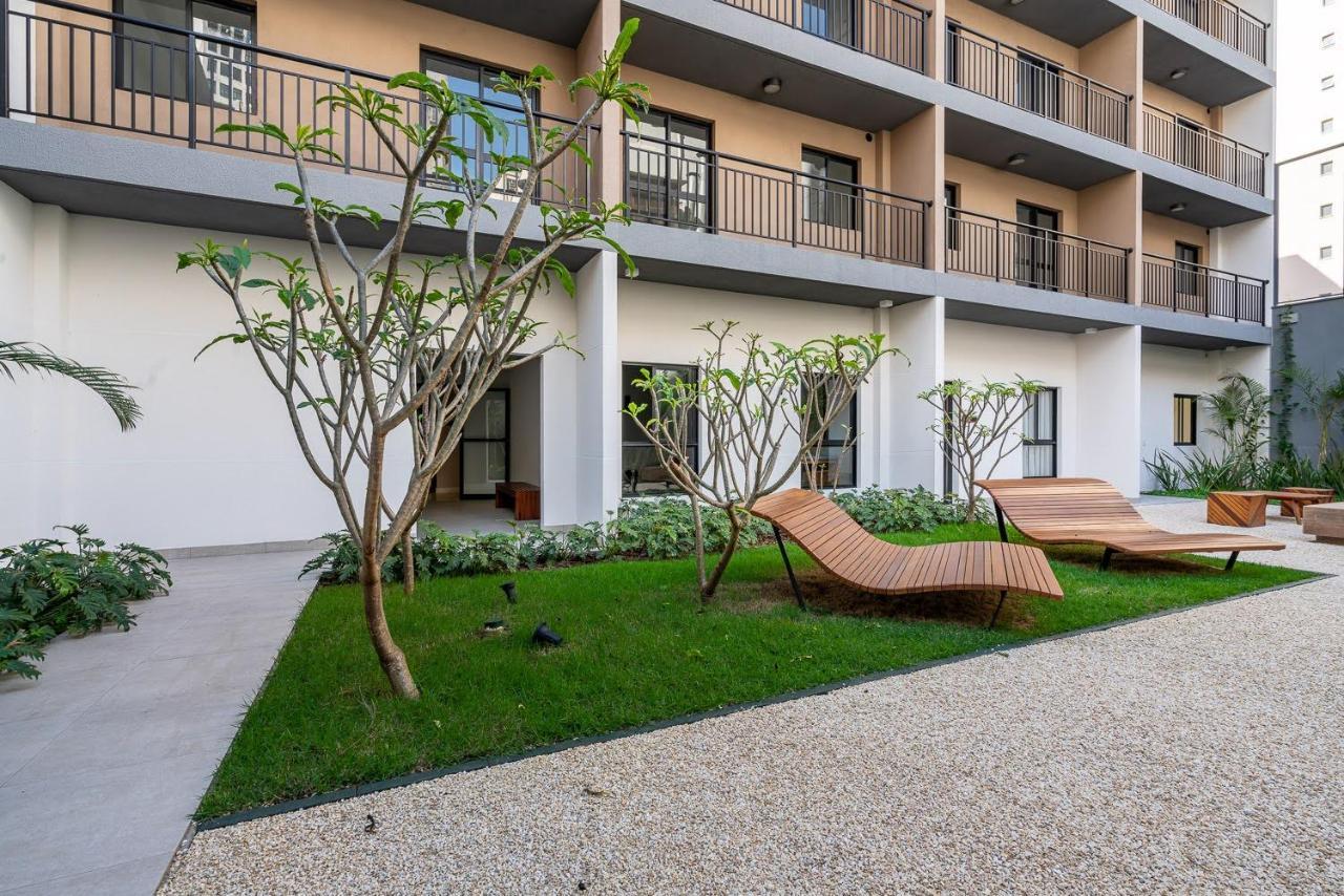 Apartamento Para Renovar As Energias - Cama Queen Sao Paulo Bagian luar foto