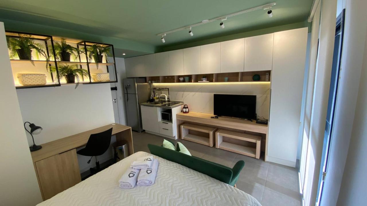 Apartamento Para Renovar As Energias - Cama Queen Sao Paulo Bagian luar foto