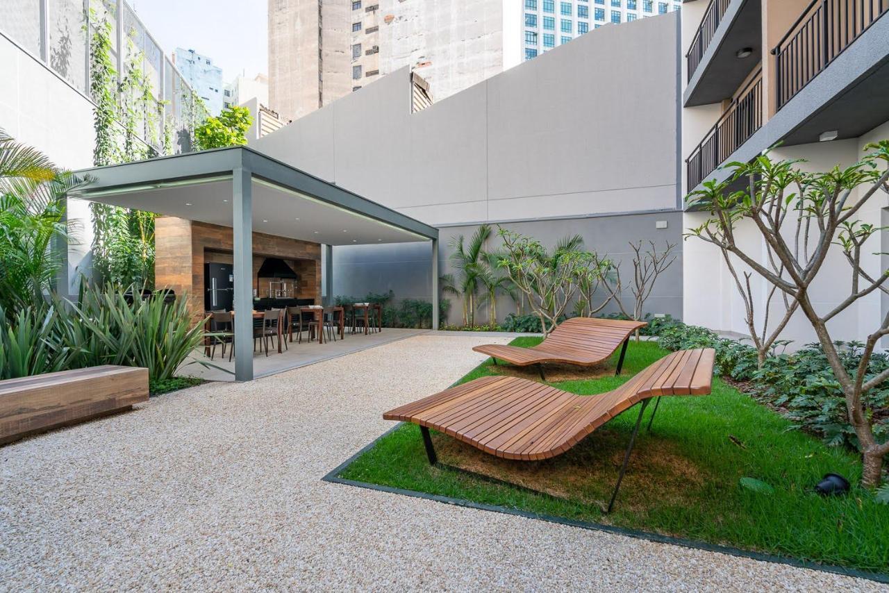 Apartamento Para Renovar As Energias - Cama Queen Sao Paulo Bagian luar foto