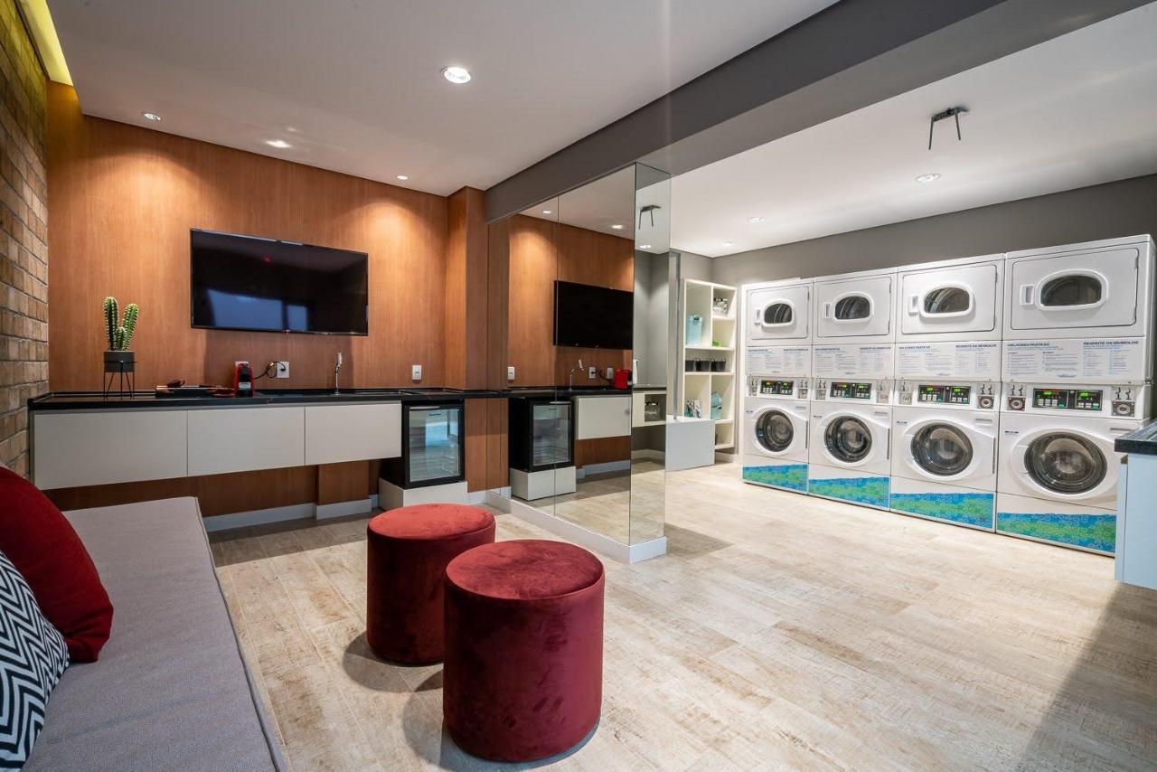 Apartamento Para Renovar As Energias - Cama Queen Sao Paulo Bagian luar foto