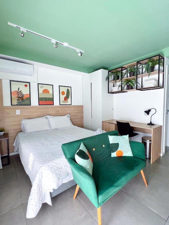 Apartamento Para Renovar As Energias - Cama Queen Sao Paulo Bagian luar foto