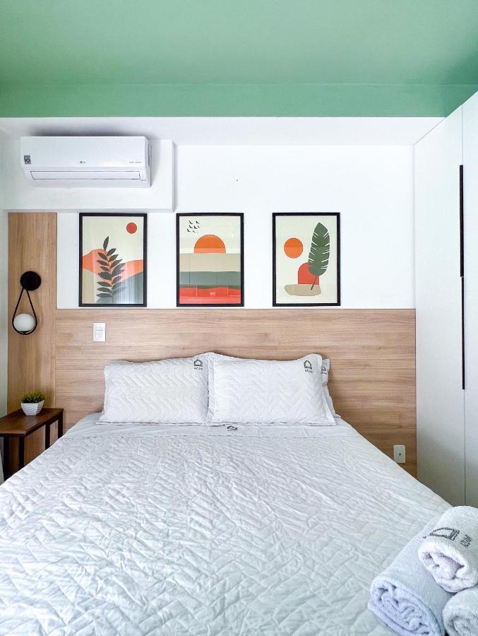 Apartamento Para Renovar As Energias - Cama Queen Sao Paulo Bagian luar foto